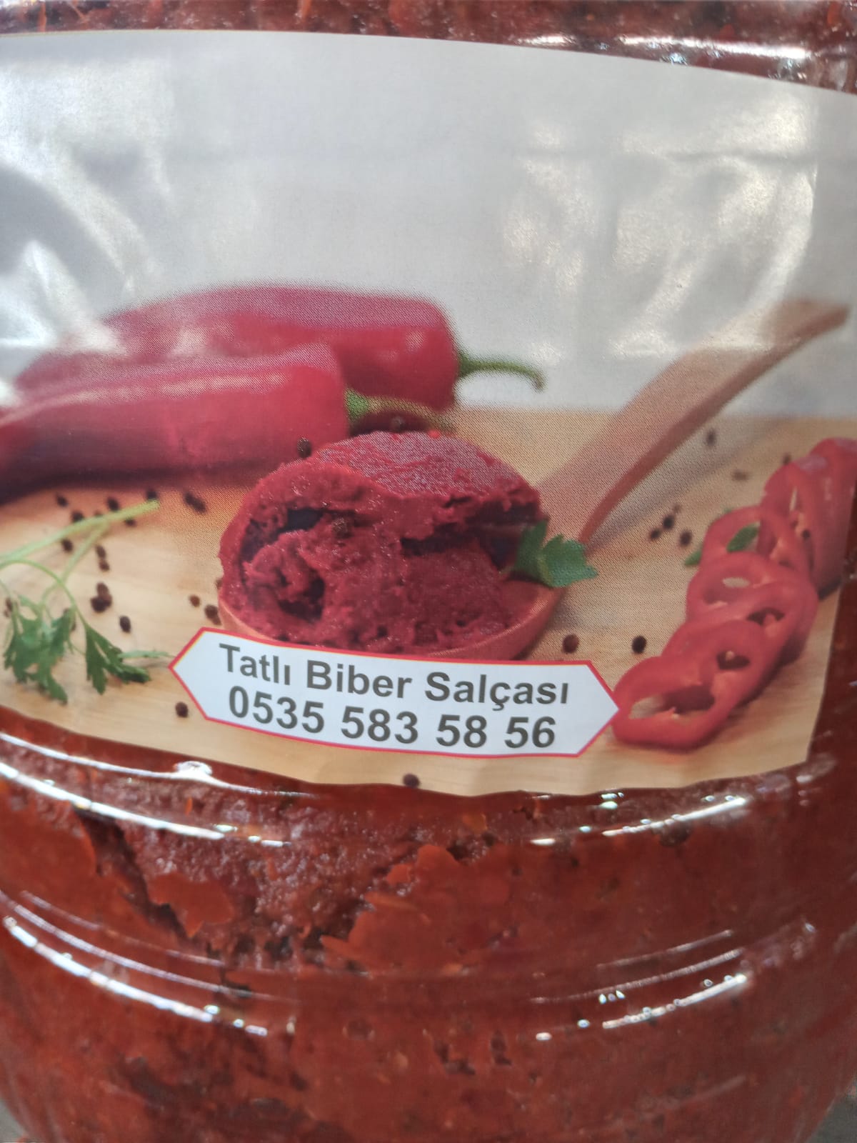 Birinci Sınıf Biber Salçası (5 Kiloluk Bidon)