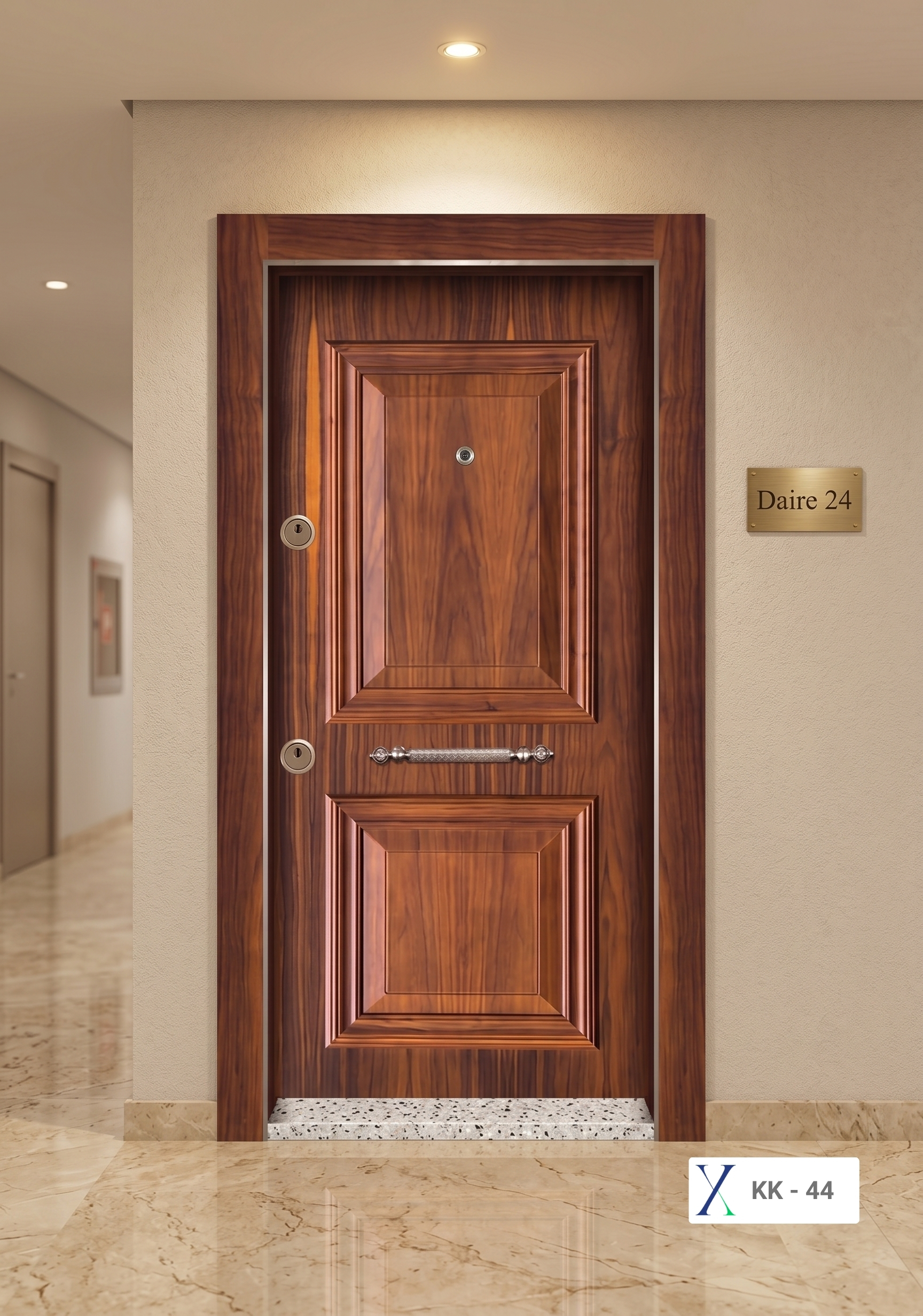 Modern ve Dayanıklı Çelik Kapı