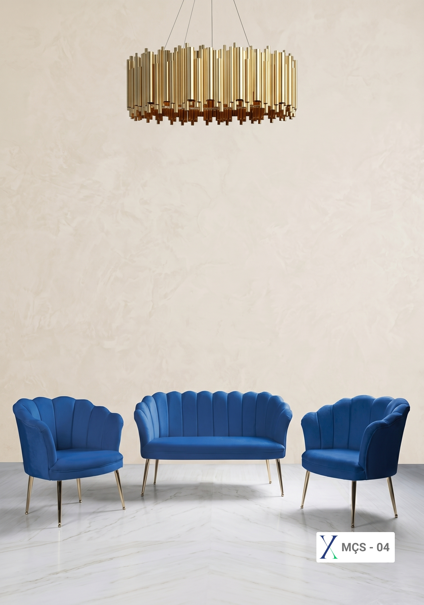 Papatya Çay Seti Mobilyası - Tea Set Furniture