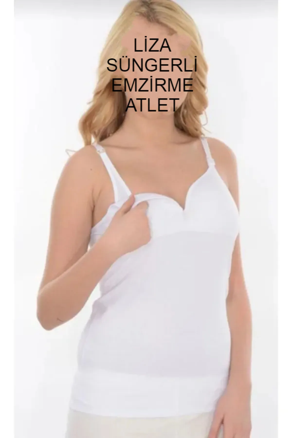 Emzirme Atleti (Beyaz Renk, 2'li Paket)