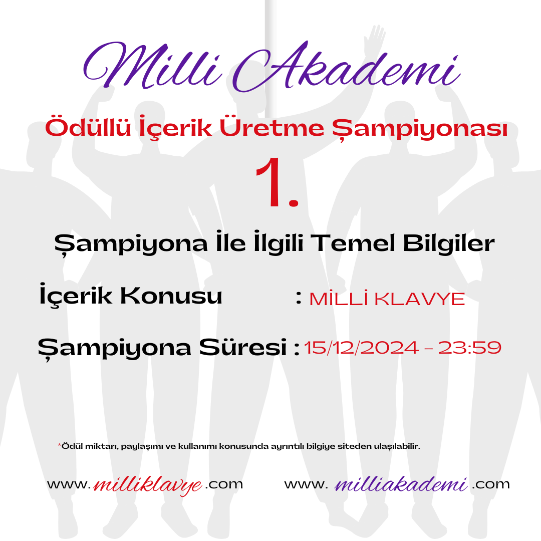 Milli Akademi İçerik Üretme Şampiyonası